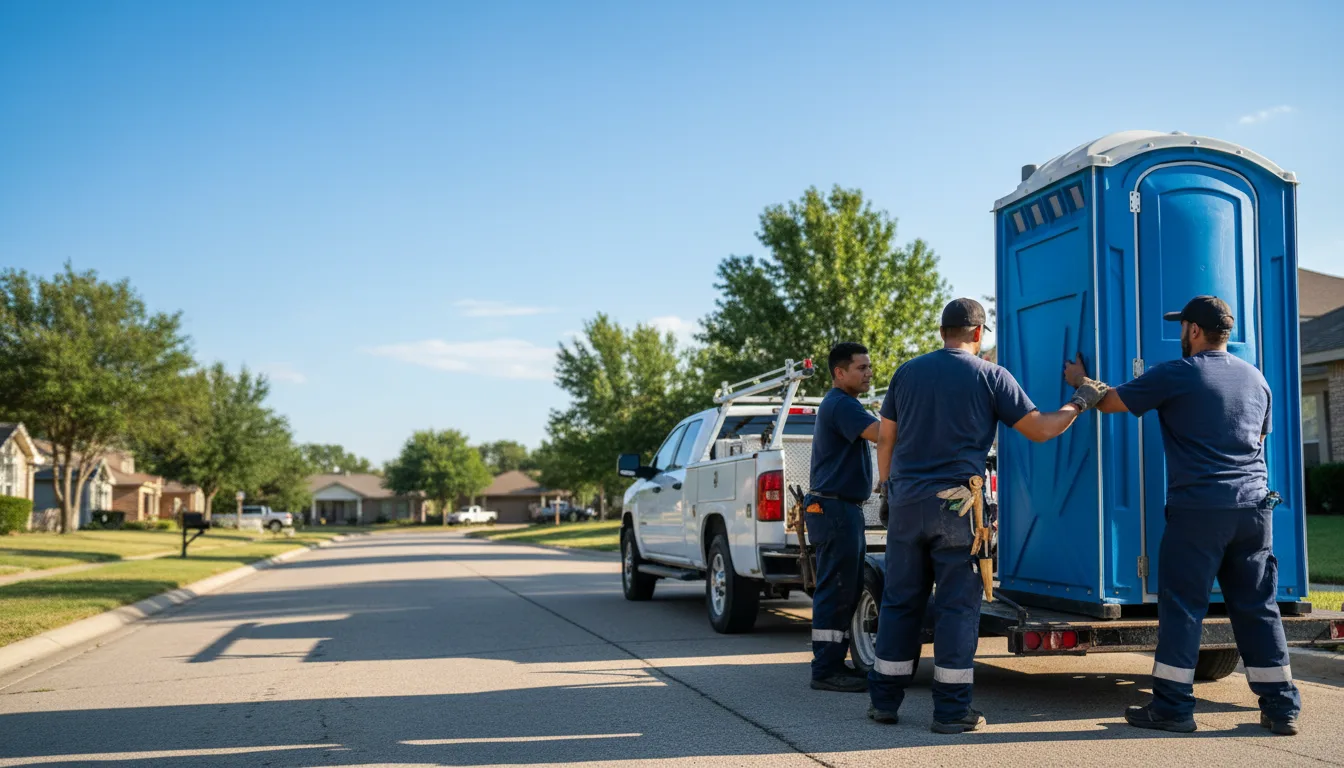 Portable Toilet Rental in Minden, TX near me
